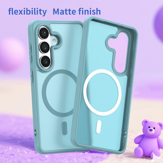 MagSafe-skal för Samsung Galaxy S26, Techsuit, HaloFrost II, Ljusgrön