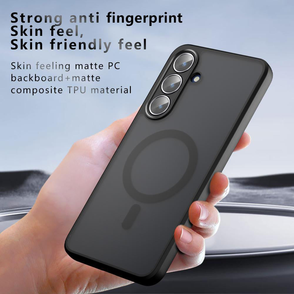 MagSafe Case for Samsung Galaxy S26 S942, Techsuit, PureFrost, Satin Black