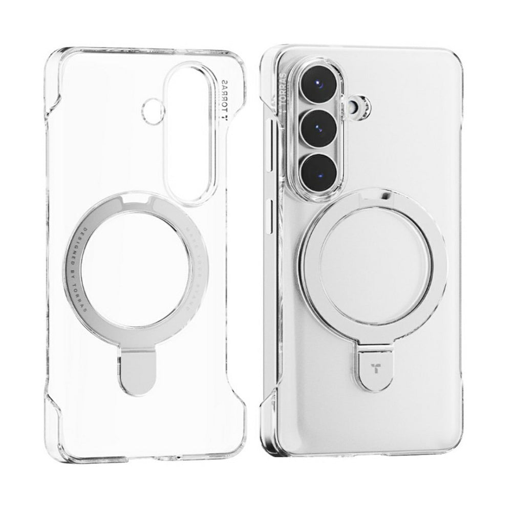 MagSafe-skal för Samsung Galaxy S26 S942, Torras, Ostand Slim, Transparent