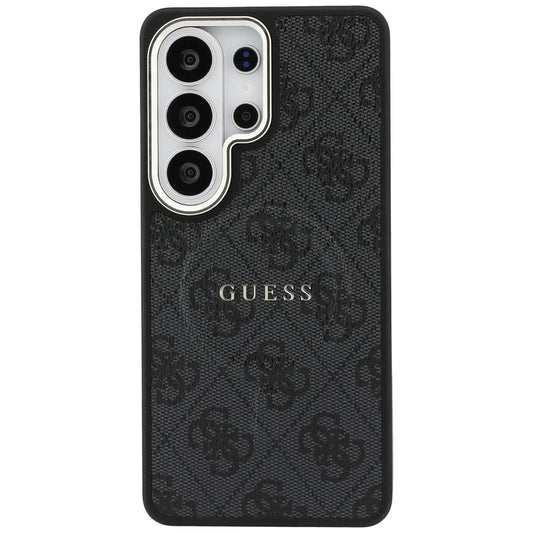 MagSafe-fodral för Samsung Galaxy S26 Ultra S948, Guess, 4G Embossed Ring, Svart