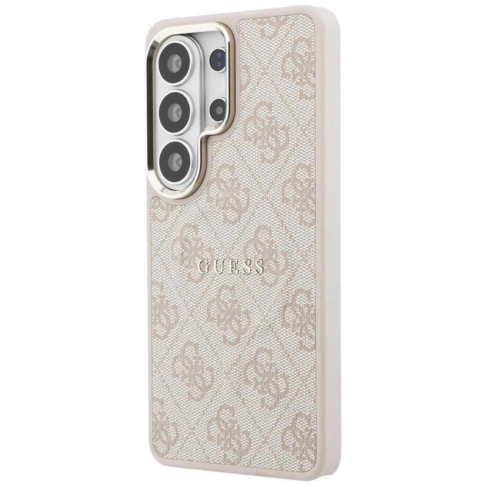 MagSafe-fodral för Samsung Galaxy S26 Ultra S948, Guess, 4G Embossed Ring, Rosa