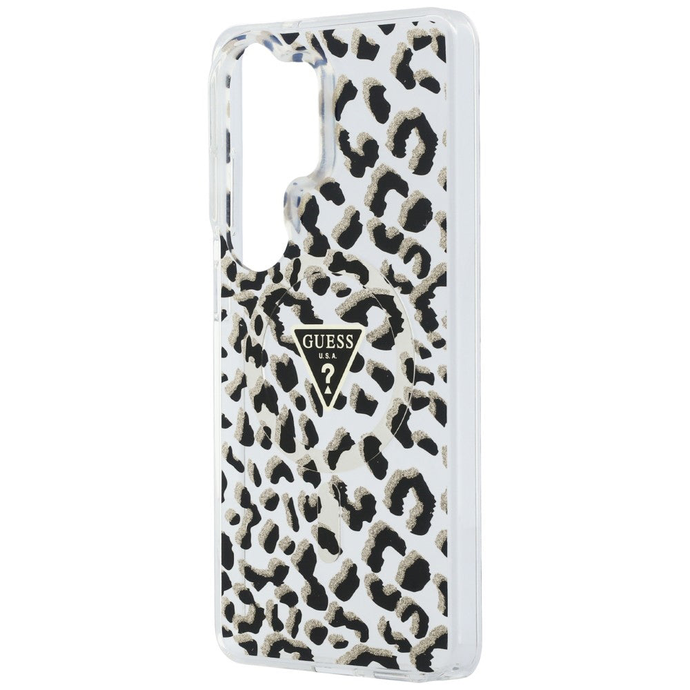 MagSafe-skal för Samsung Galaxy S26 Ultra S948, Guess, IML Leopard Pattern, Svart