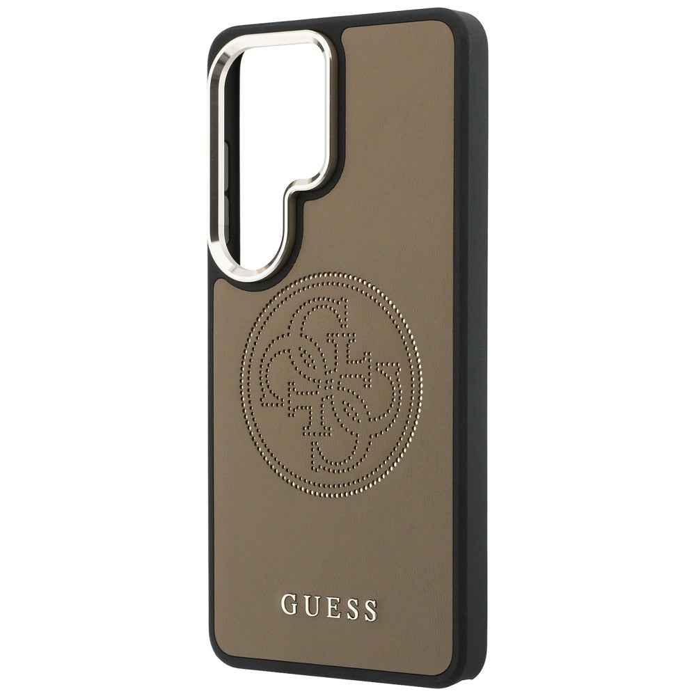 MagSafe-fodral för Samsung Galaxy S26 Ultra S948, Guess, Perforated Logo, Brun