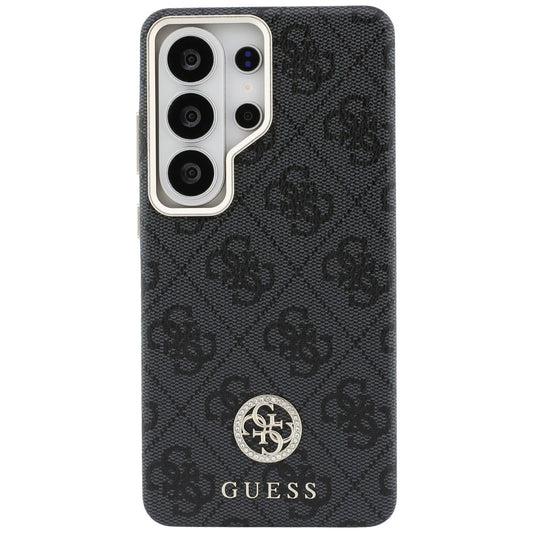 MagSafe-fodral för Samsung Galaxy S26 Ultra S948, Guess, Strass Round Logo, Svart