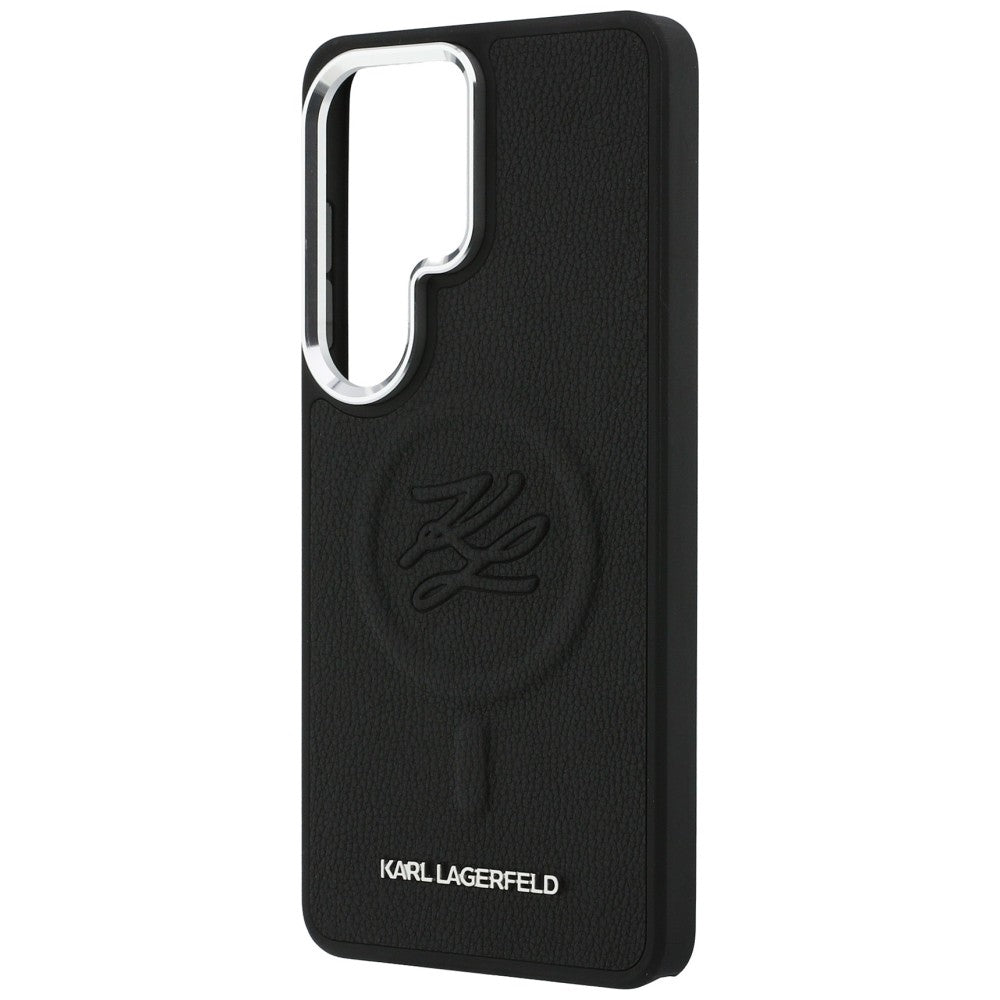 MagSafe-skal för Samsung Galaxy S26 Ultra S948, Karl Lagerfeld, Initial Logo Debossed, Svart