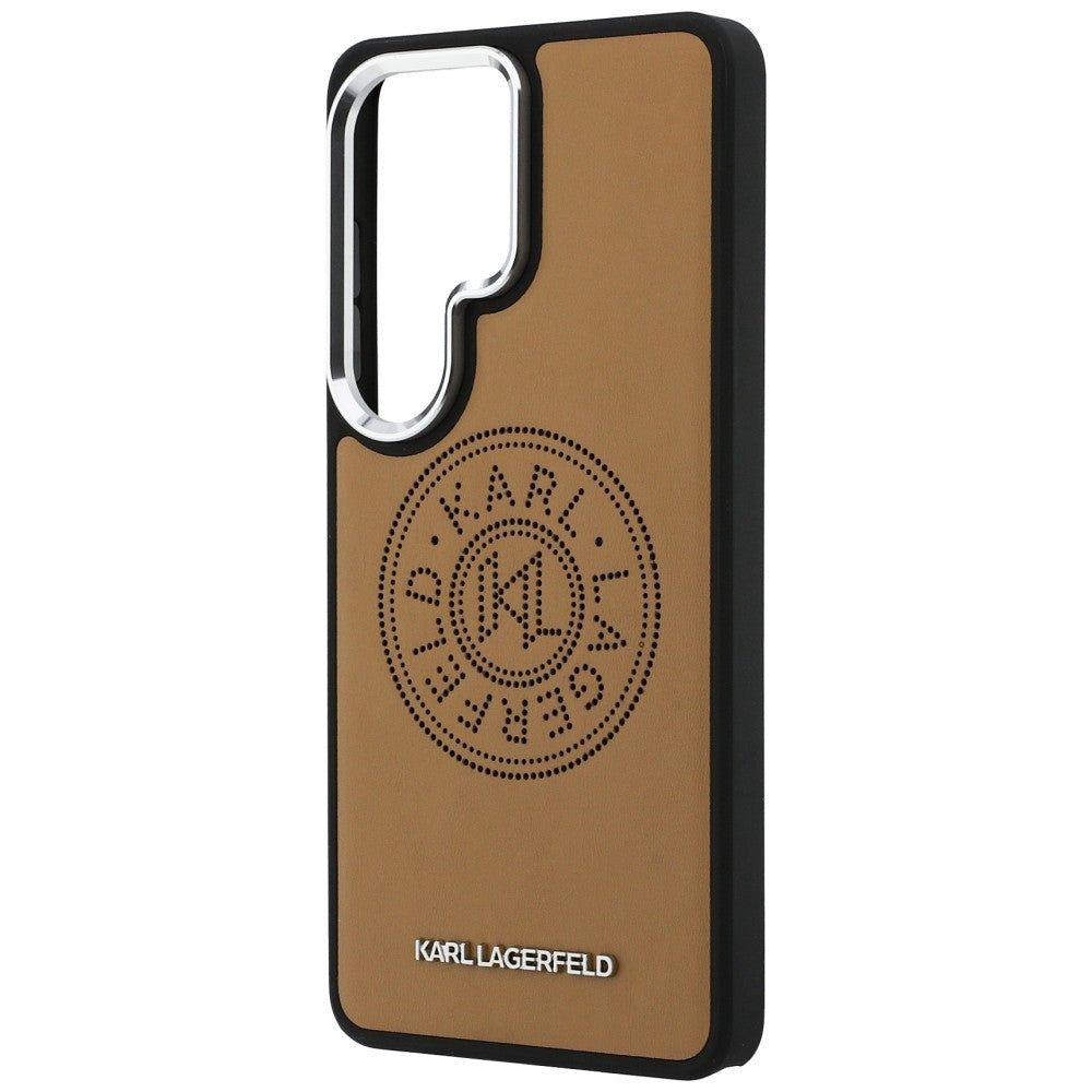 MagSafe-skal för Samsung Galaxy S26 Ultra S948, Karl Lagerfeld, Karl Round Point Logo, Brun