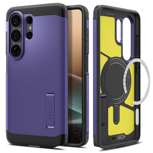 MagSafe Case for Samsung Galaxy S26 Ultra S948, Spigen, Tough Armor, Purple ACS11209