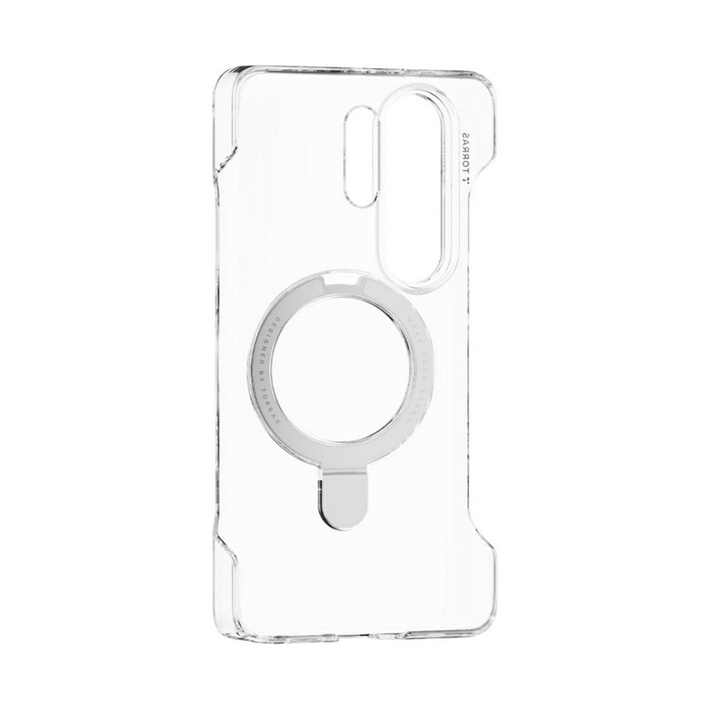 MagSafe-fodral för Samsung Galaxy S26 Ultra S948, Torras, Ostand Slim, Transparent