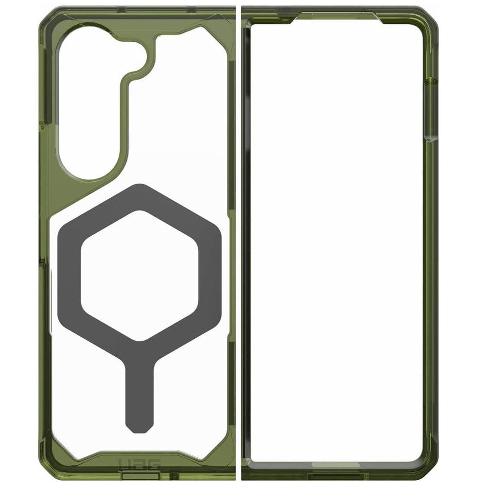 MagSafe-fodral för Samsung Galaxy Z Fold5 F946, Urban Armor Gear, Plyo Pro, Grön Grå