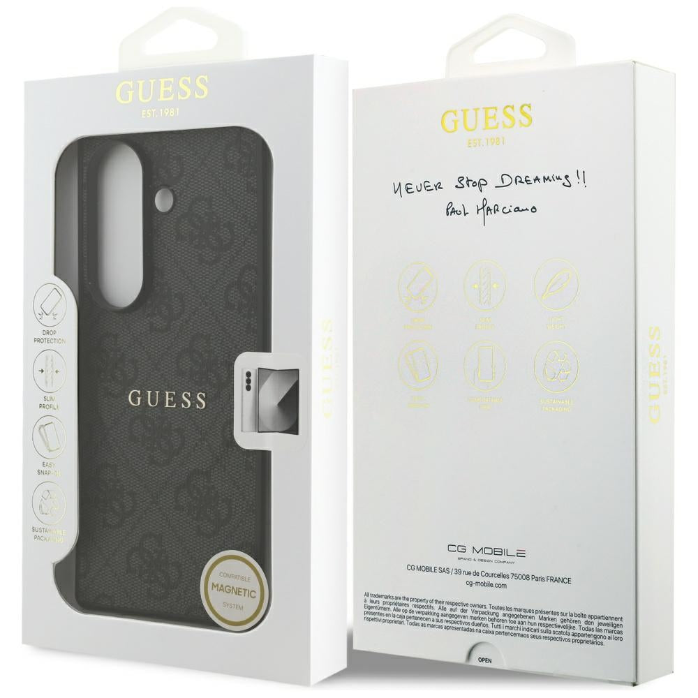 MagSafe-fodral för Samsung Galaxy Z Fold7 F966, Guess, 4G Classic, Svart