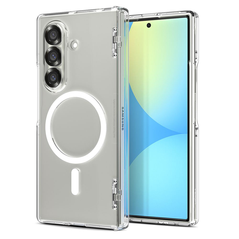 MagSafe Case for Samsung Galaxy Z Fold7 F966, Spigen, Ultra Hybrid Pro, Transparent ACS09546