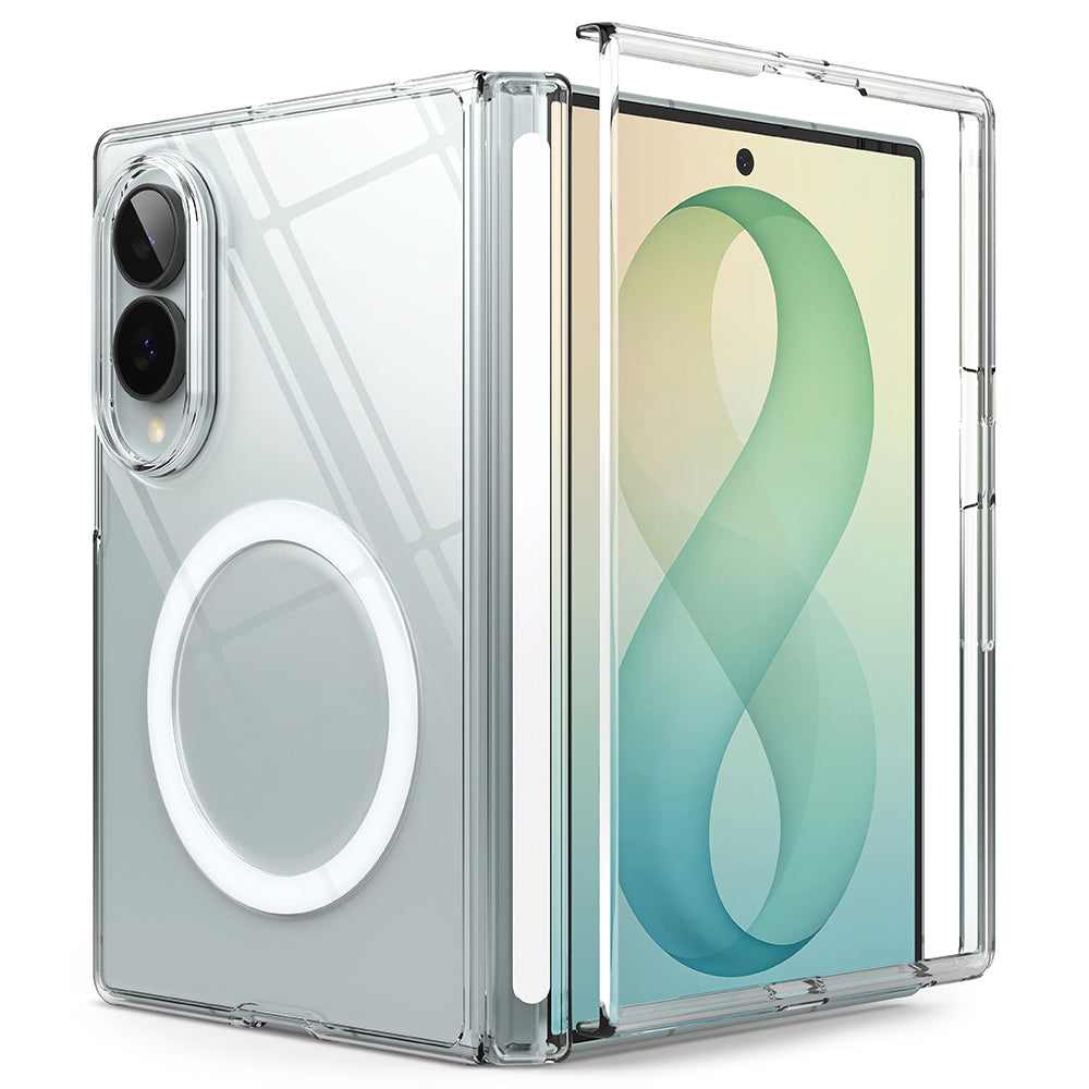 MagSafe-skal för Samsung Galaxy Z Fold8 F971, Ringke, Fusion Air Flap, transparent