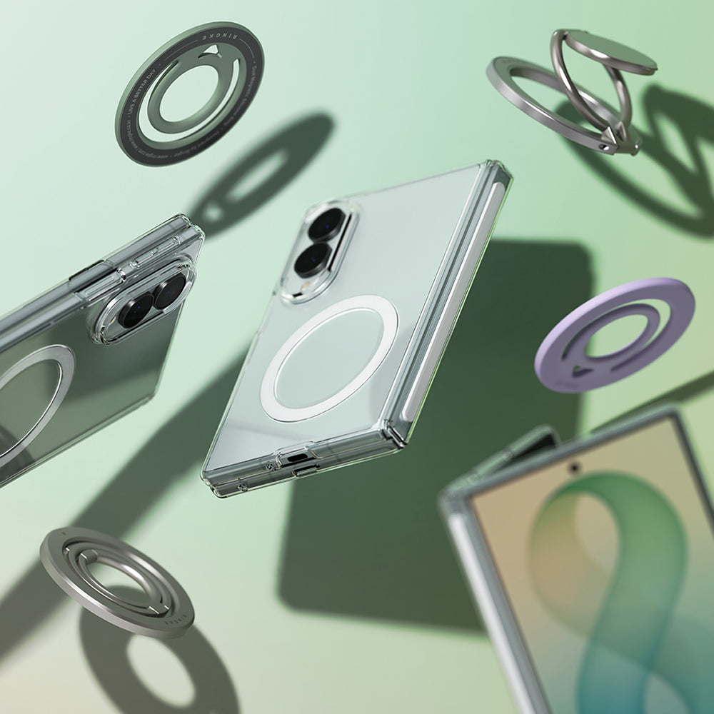 MagSafe-skal för Samsung Galaxy Z Fold8 F971, Ringke, Fusion Air Flap, transparent