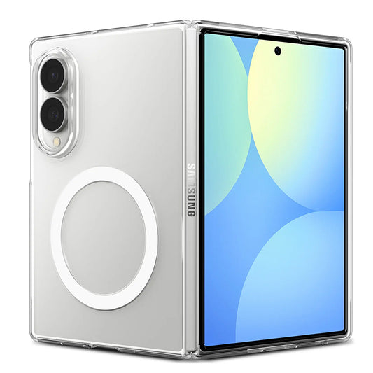 MagSafe-fodral för Samsung Galaxy Z Fold8 F971, Spigen, Air Skin, Transparent Vit ACS11952