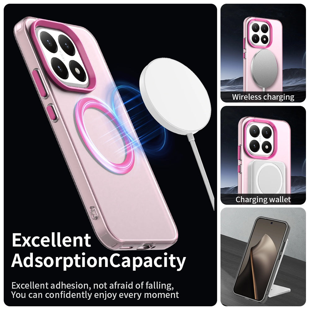 MagSafe-skal för Xiaomi 15T, Techsuit, CandyCase, Rosa