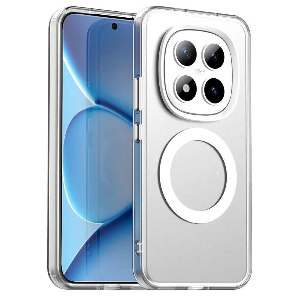 MagSafe Case for Xiaomi Poco M8 Pro / Redmi Note 15 Pro+ 5G, Techsuit, CandyCase, White