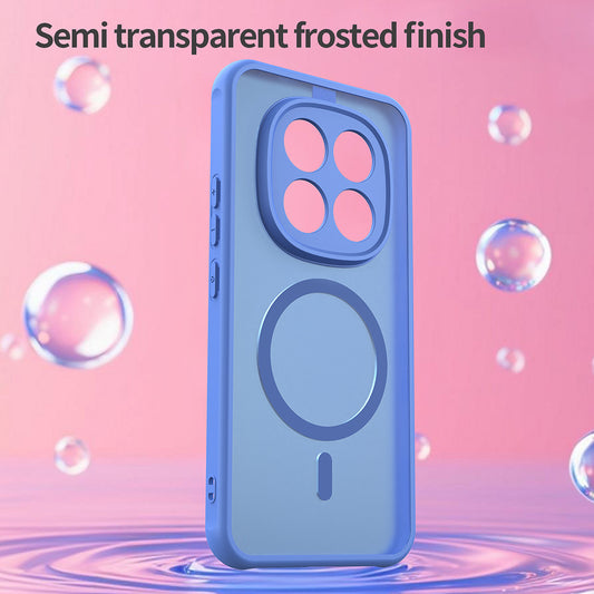 MagSafe-skal för Xiaomi Poco M8 Pro / Redmi Note 15 Pro+ 5G, Techsuit, HaloFrost II, Blå