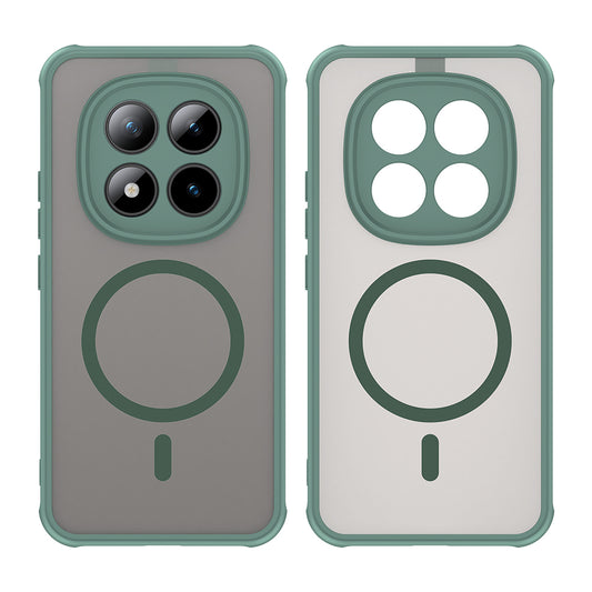 MagSafe-skal för Xiaomi Poco M8 Pro / Redmi Note 15 Pro+ 5G, Techsuit, HaloFrost II, Grön