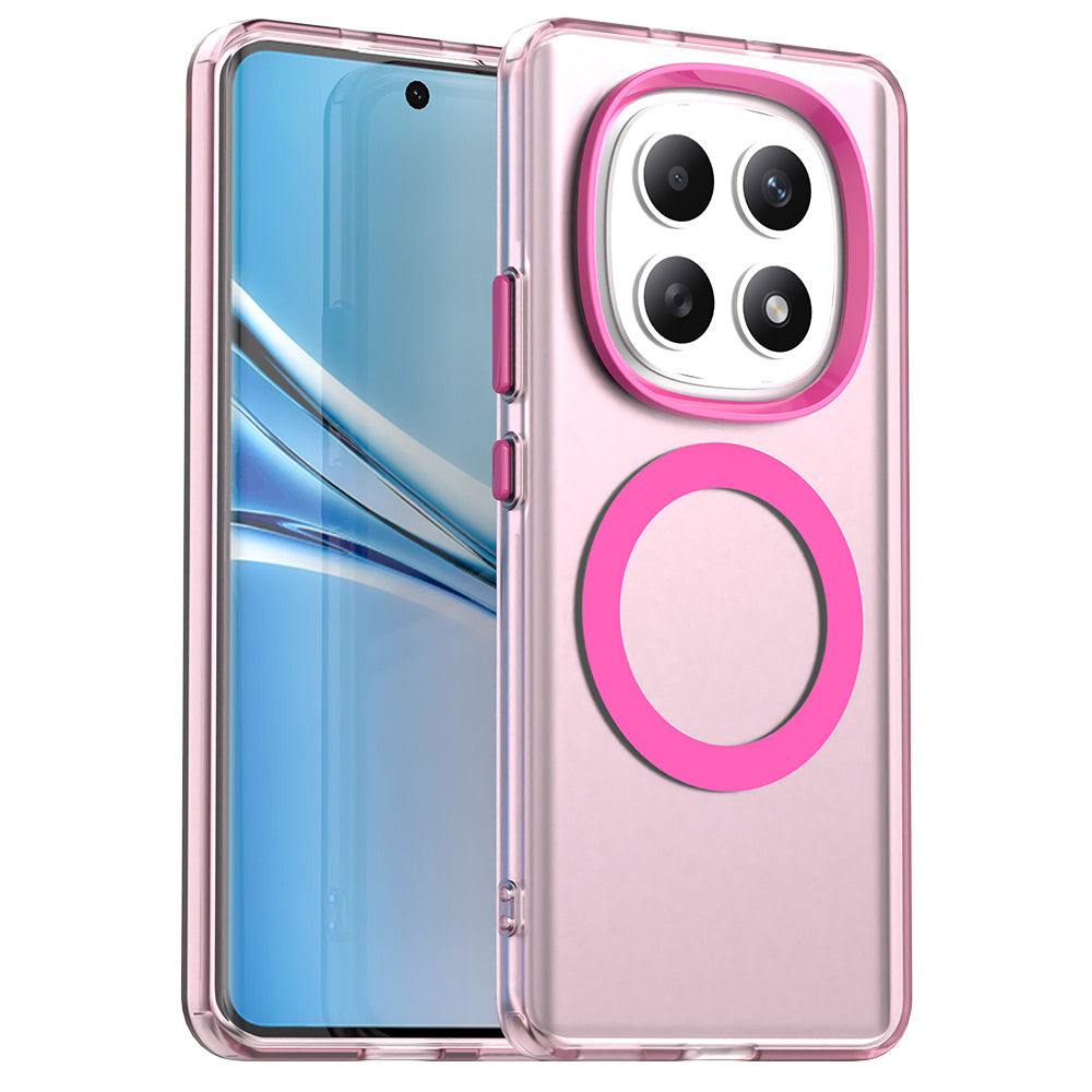 MagSafe-skal för Xiaomi Poco M8 / Redmi Note 15 5G / Note 15 4G, Techsuit, CandyCase, Rosa