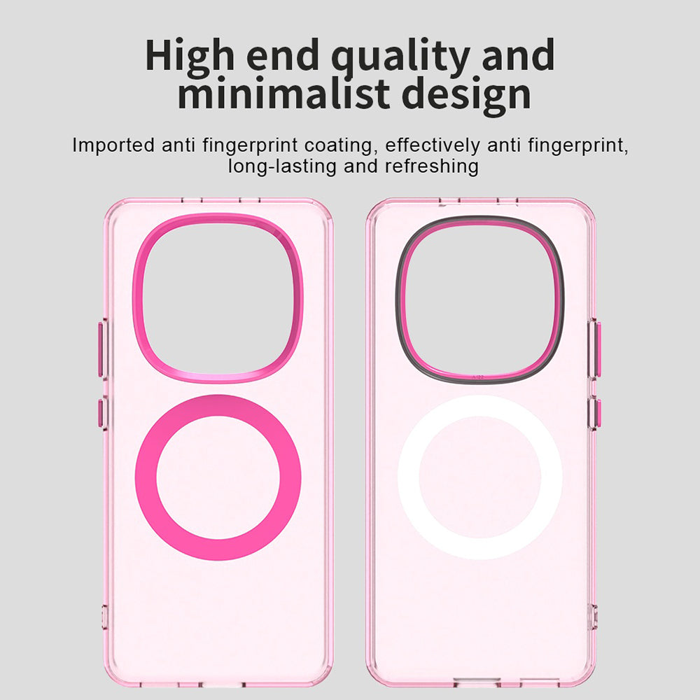 MagSafe-skal för Xiaomi Poco M8 / Redmi Note 15 5G / Note 15 4G, Techsuit, CandyCase, Rosa