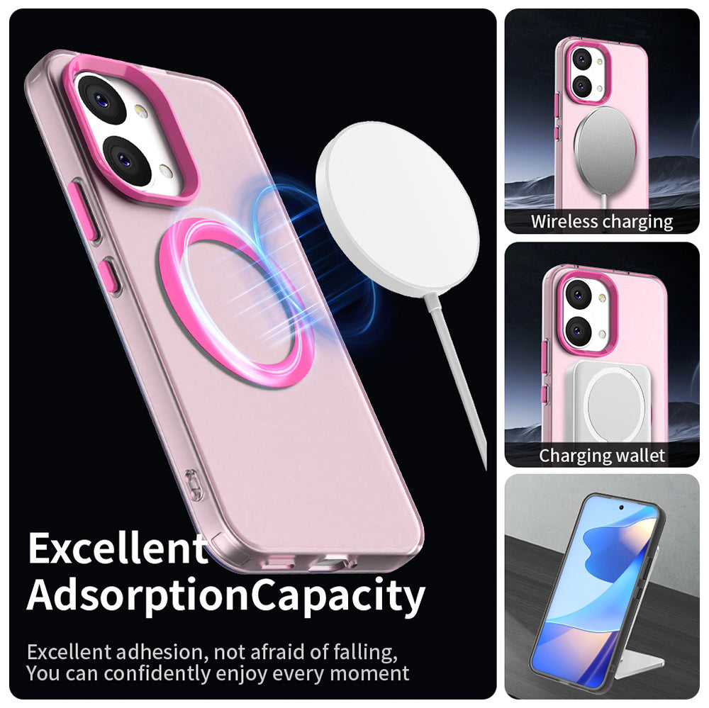 MagSafe-fodral för Xiaomi Poco X8 Pro Max, Techsuit, CandyCase, Rosa