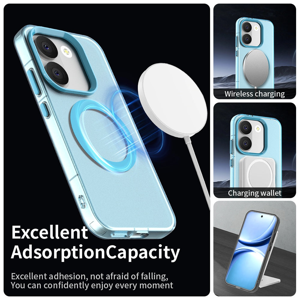 MagSafe-fodral för Xiaomi Poco X8 Pro, Techsuit, CandyCase, Blå