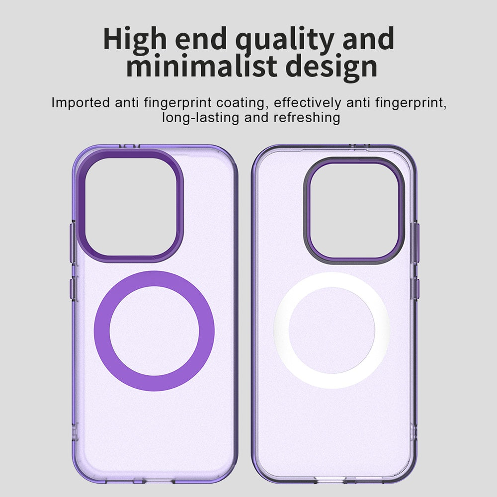 MagSafe-fodral för Xiaomi Poco X8 Pro, Techsuit, CandyCase, Lila