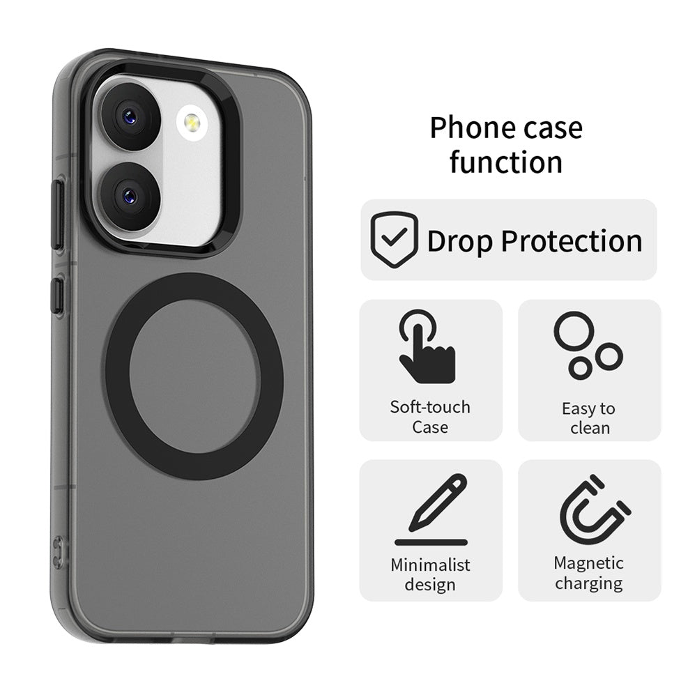 MagSafe-fodral för Xiaomi Poco X8 Pro, Techsuit, CandyCase, Svart