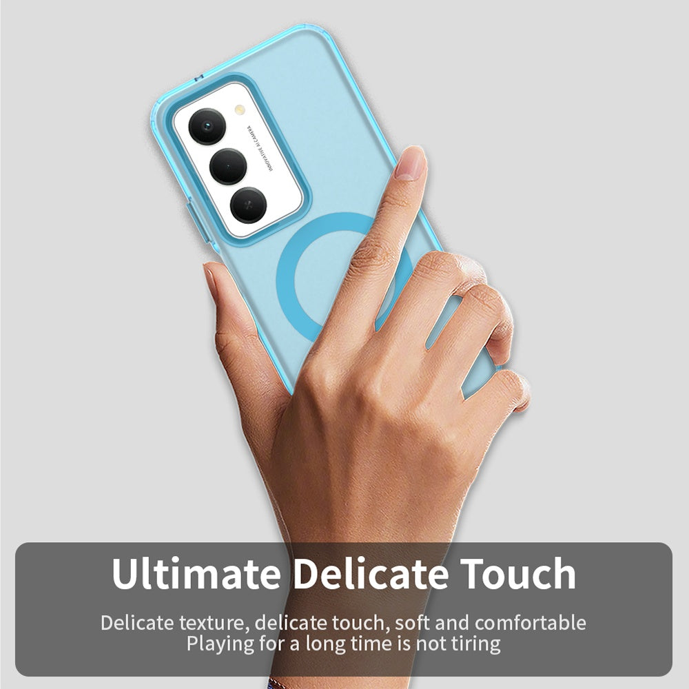 MagSafe-skal för Xiaomi Redmi 15 5G / 15 4G, Techsuit, CandyCase, Blå