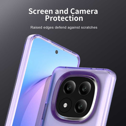 MagSafe-fodral för Xiaomi Redmi Note 14 Pro+ 5G, Techsuit, CandyCase, Lila