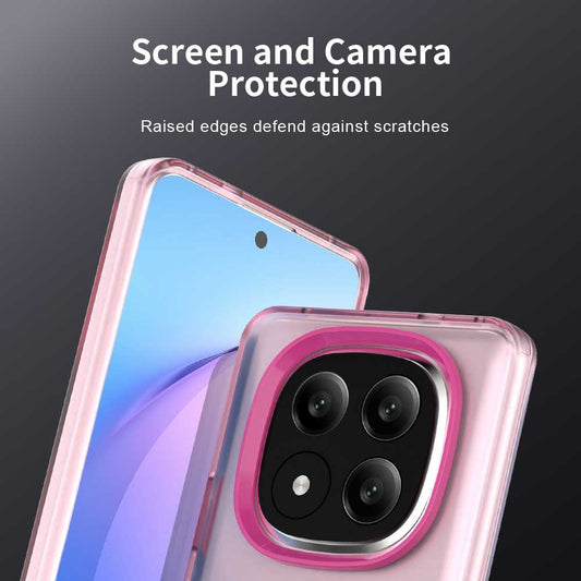 MagSafe-fodral för Xiaomi Redmi Note 14 Pro+ 5G, Techsuit, CandyCase, Rosa