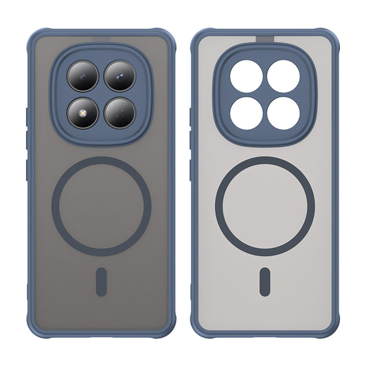 MagSafe-skal för Xiaomi Redmi Note 15 Pro 4G, Techsuit, HaloFrost II, Marinblå