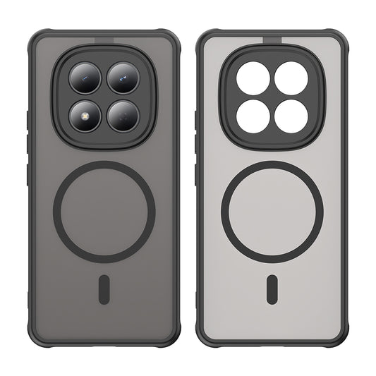 MagSafe-fodral för Xiaomi Redmi Note 15 Pro 4G, Techsuit, HaloFrost II, Svart