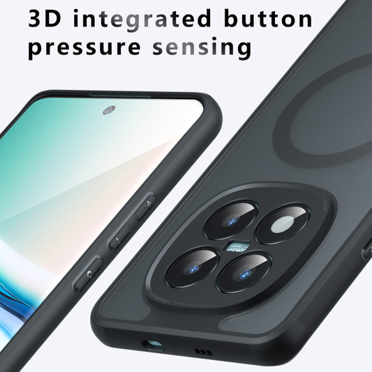 MagSafe-skal för Xiaomi Redmi Note 15 Pro 4G, Techsuit, PureFrost, Satinsvart