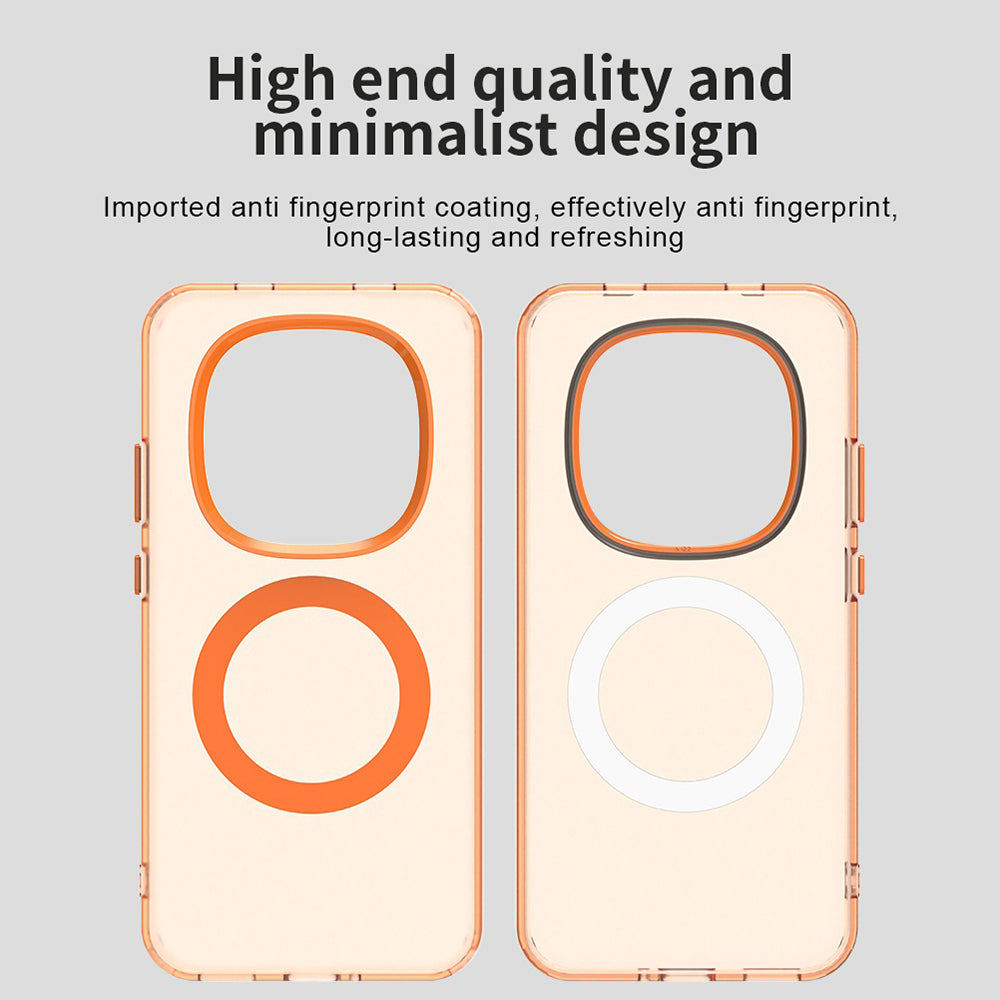 MagSafe-skal för Xiaomi Redmi Note 15 Pro 5G, Techsuit, CandyCase, Orange