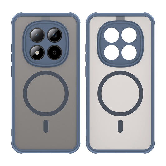 MagSafe Case for Xiaomi Redmi Note 15 Pro 5G, Techsuit, HaloFrost II, Navy Blue