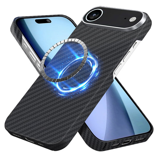 MagSafe-skal för Apple iPhone 17 Air, Techsuit, Aramidfiber, Svart