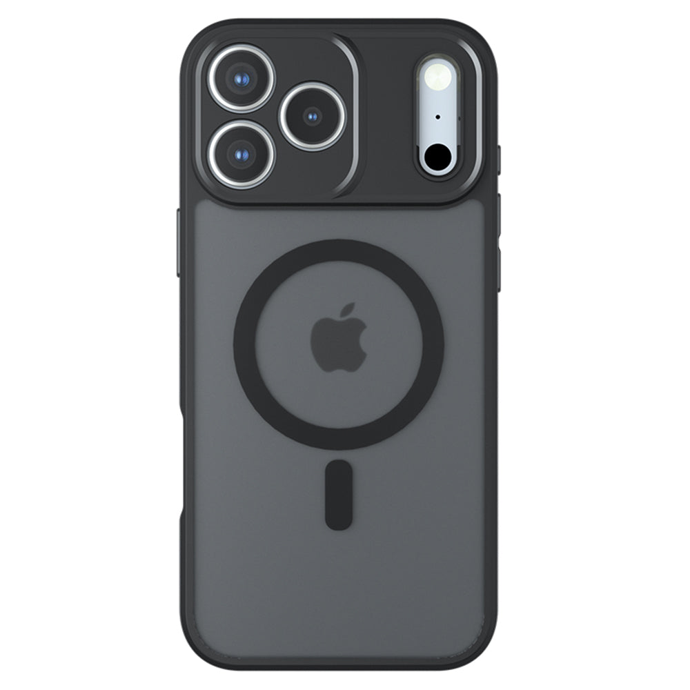 MagSafe-skal för Apple iPhone 17 Pro Max, Techsuit, PureFrost, Svart