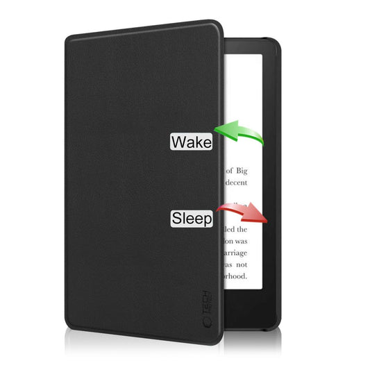 Fodral till Amazon Kindle Paperwhite 6 tum, Tech-Protect, SmartCase, Svart