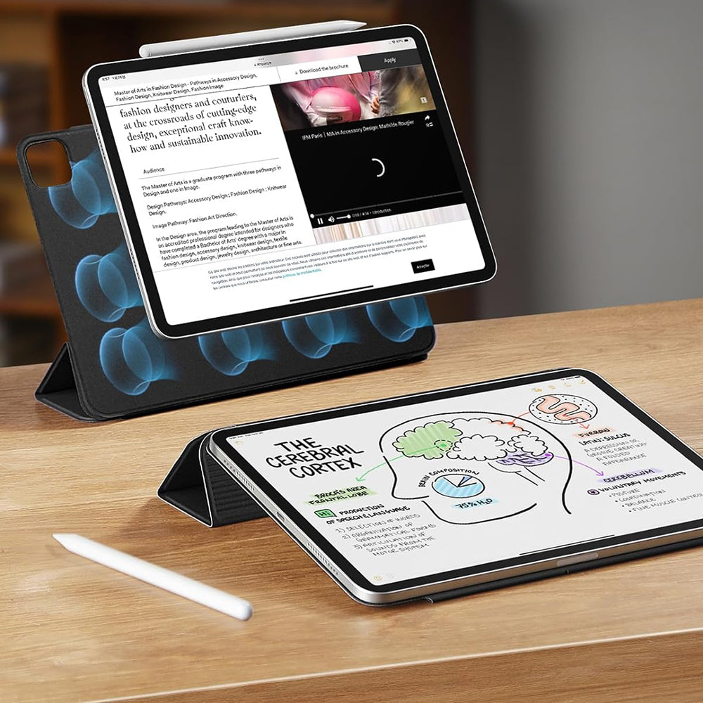 Fodral för Apple iPad Pro 13 (2024), ESR, Rebound, Rosa, Omslutet