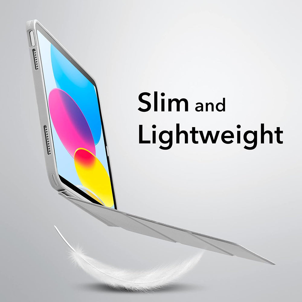 Fodral för Apple iPad (2025) / (2022), ESR, Ascend Hybrid, Grå