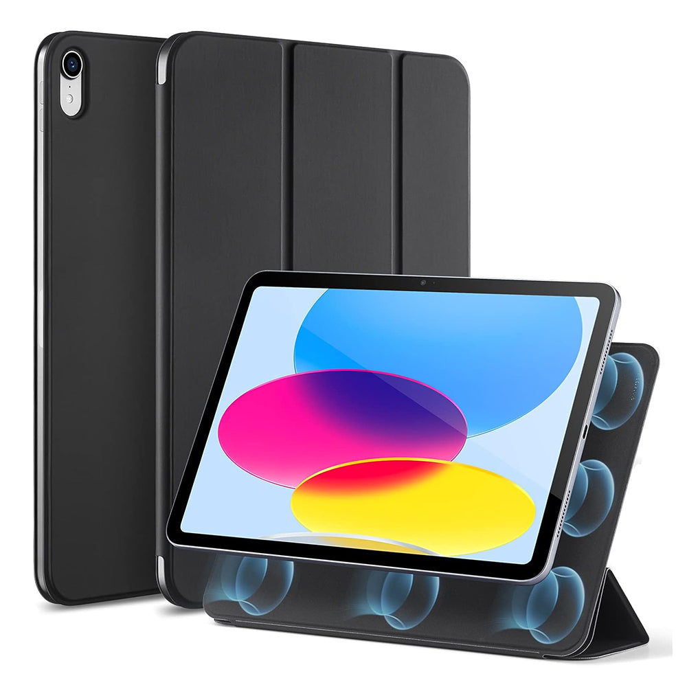 Skyddsfodral för Apple iPad (2025) / (2022), ESR, Rebound, Svart
