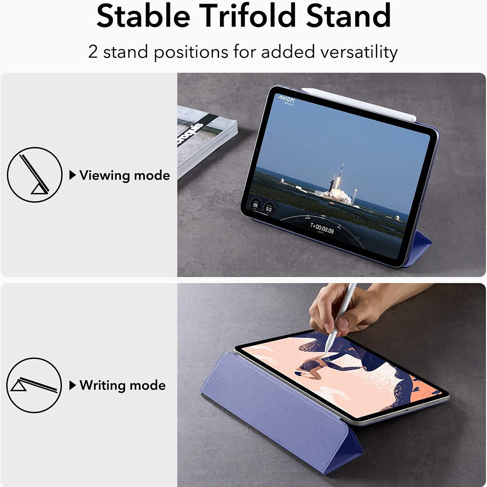 Fodral för Apple iPad Air 11 (2024) / Air (2022) / Air (2020) / Pro 11 (2018), ESR, Rebound, Lila