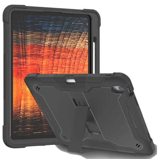 Fodral för Apple iPad Air 13 (2026) / Air 13 (2025) / Air 13 (2024), Techsuit, Rugged TabShell, Svart