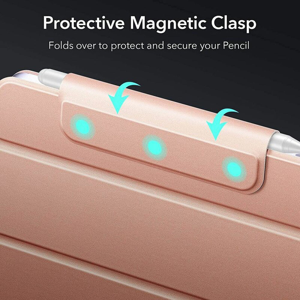 Fodral för Apple iPad mini (2024) / mini (2021), ESR, Rebound, Roséguld