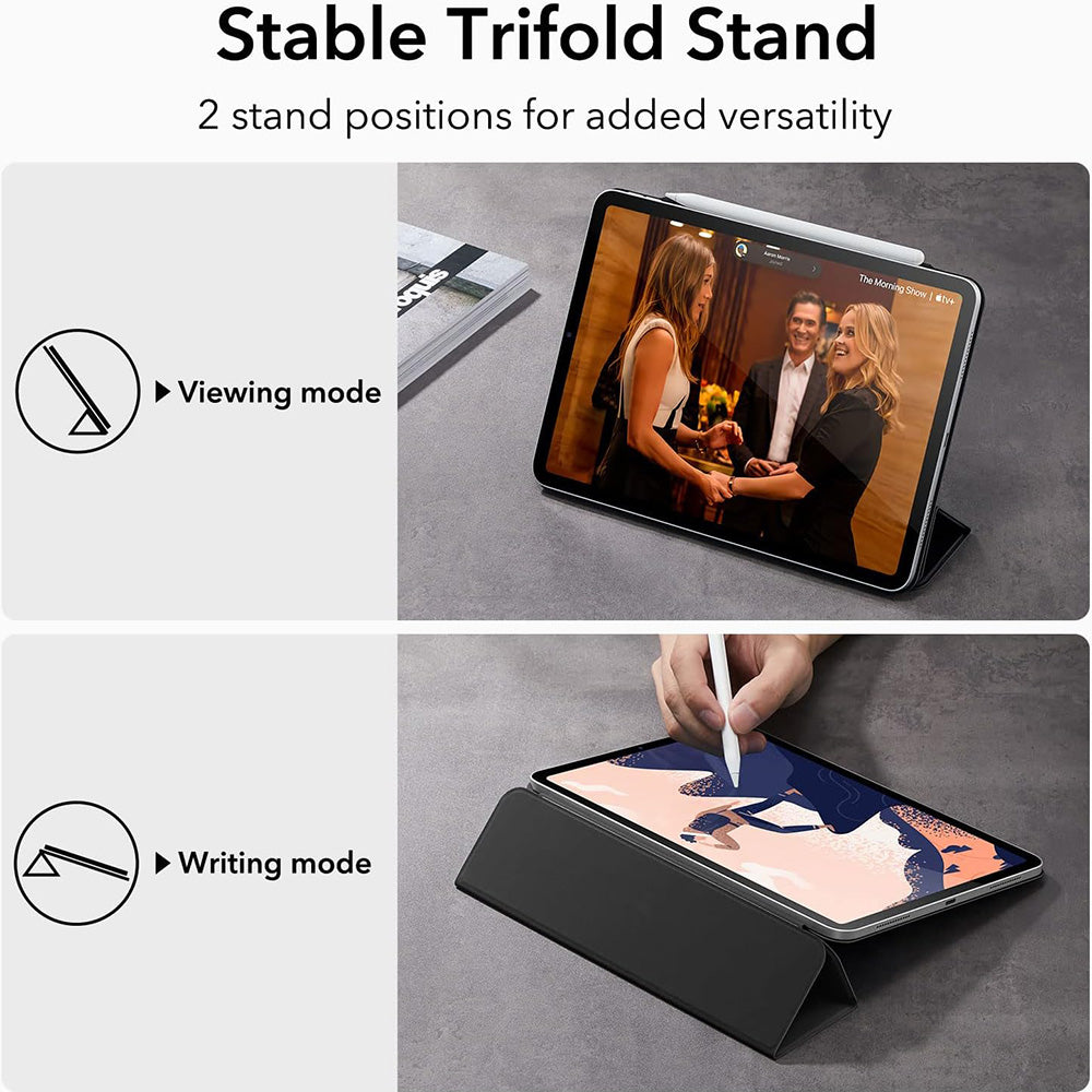 Skyddsfodral för Apple iPad Pro 11 (2022) / Pro 11 (2021) / Pro 11 (2020) / Pro 11 (2018), ESR, Rebound, Svart
