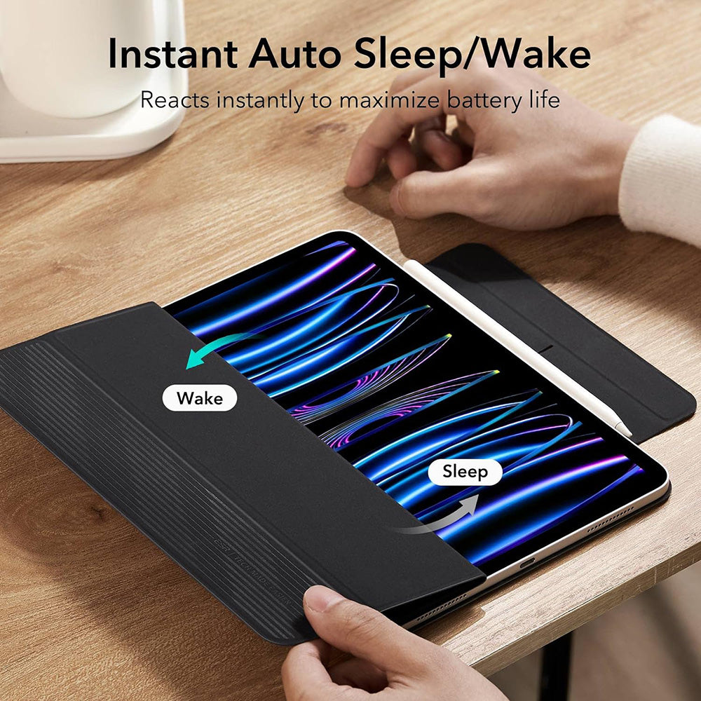 Skyddsfodral för Apple iPad Pro 11 (2022) / Pro 11 (2021) / Pro 11 (2020) / Pro 11 (2018), ESR, Rebound, Svart