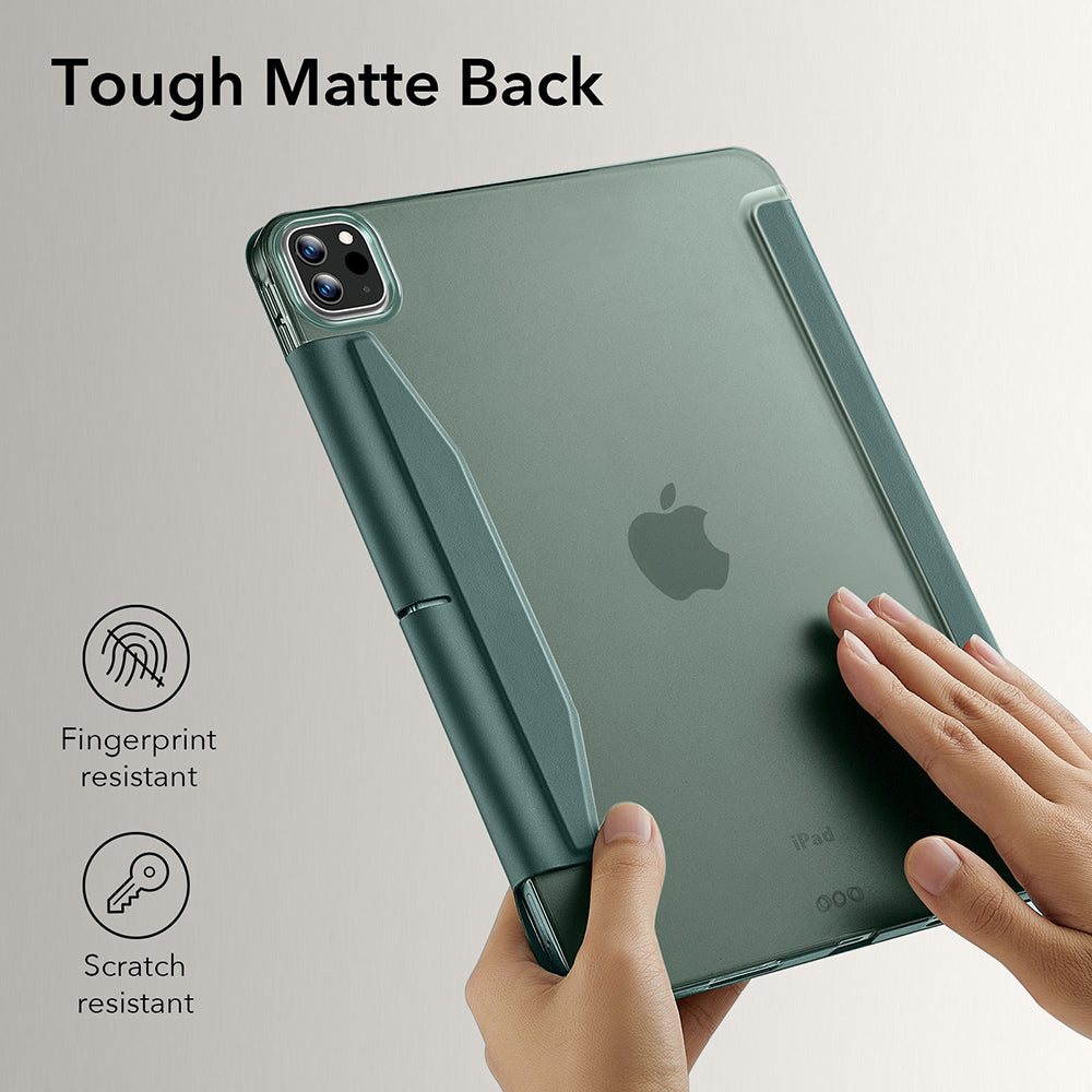 Fodral för Apple iPad Pro 13 (2024), ESR, Ascend Trifold, Satin Grön