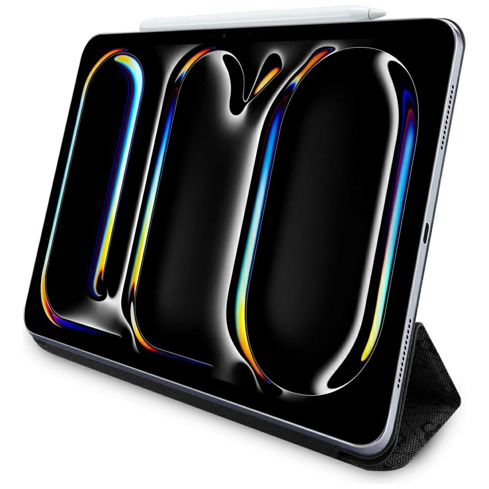 Fodral för Apple iPad Pro 13 (2024), Guess, 4G Big Logo, Svart
