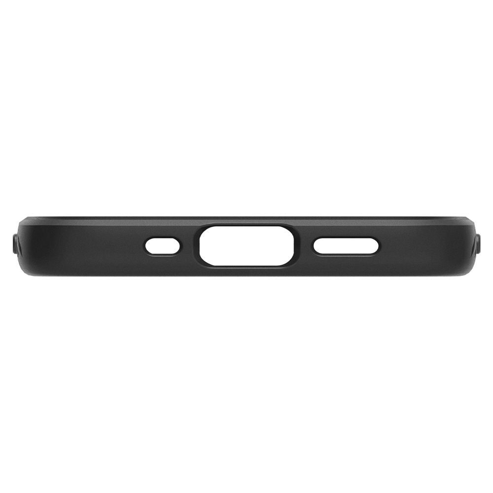 Fodral för Apple iPhone 12 / 12 Pro, Spigen, Liquid Air, Svart ACS01701